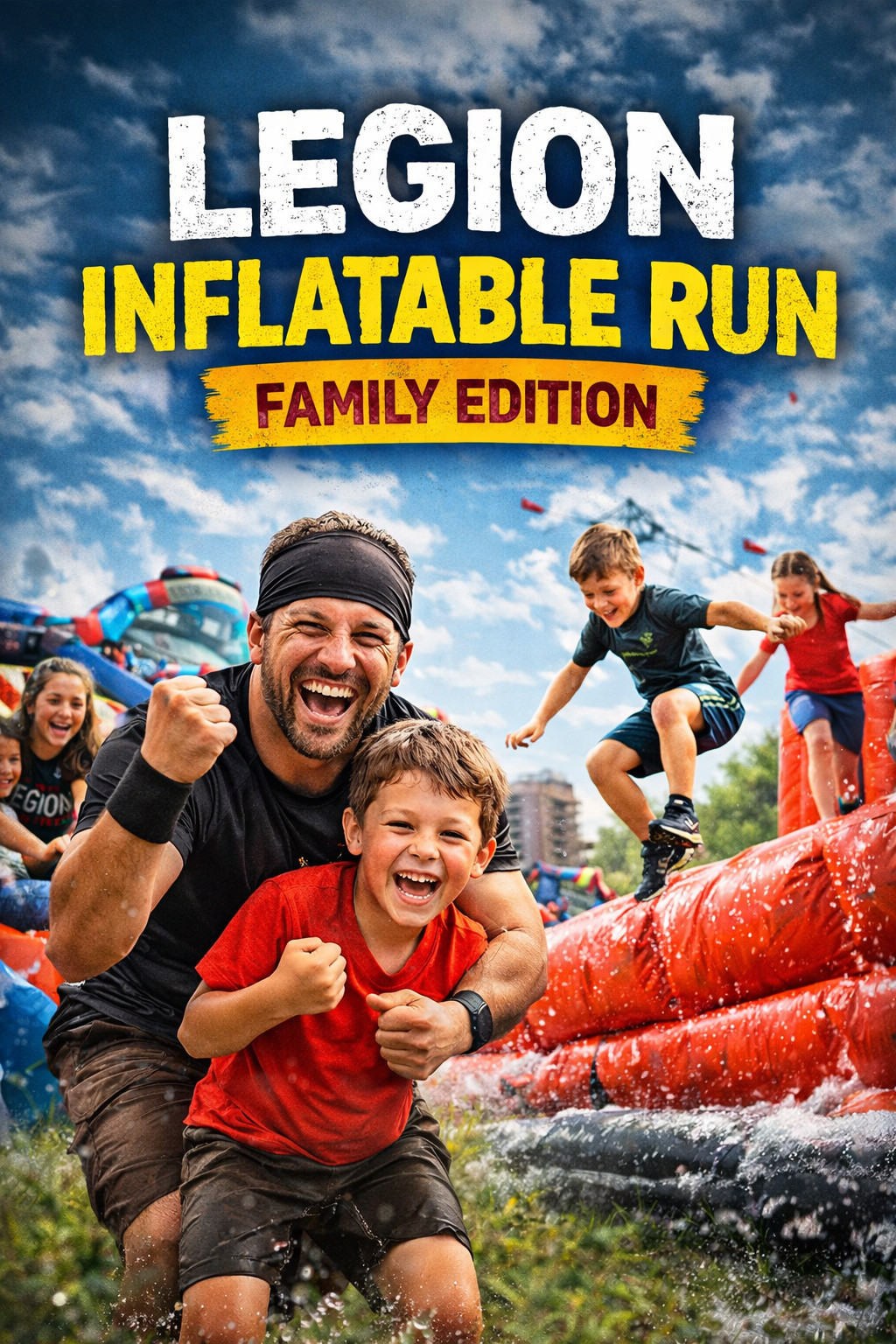 Legion Inflatable Family Run - Cyprus