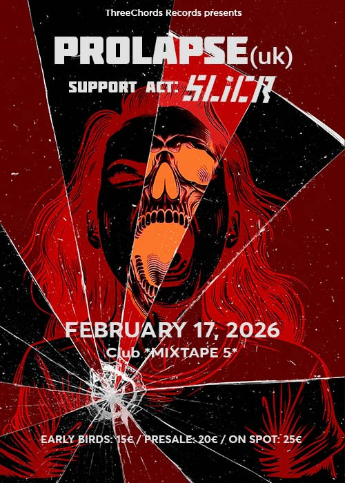 PROLAPSE/ SLICR Live in Sofia/Threechords