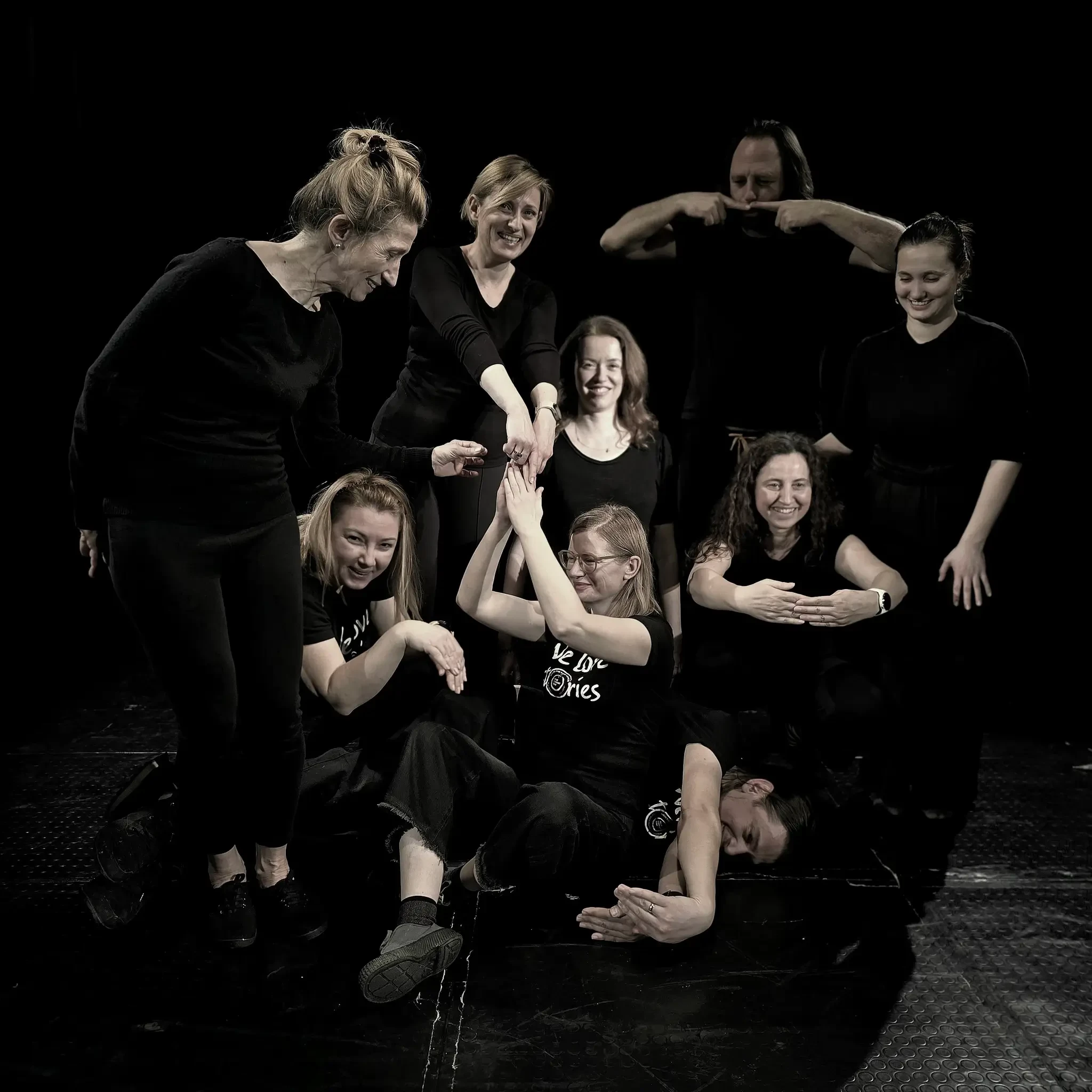 " Драматургът живот"  playback театър на курс "Ролите на живота"