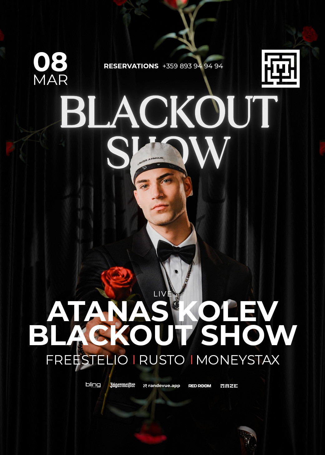 INTERNATIONAL WOMEN’S DAY 🌹 ATANAS KOLEV and BLACKOUT SHOW LIVE