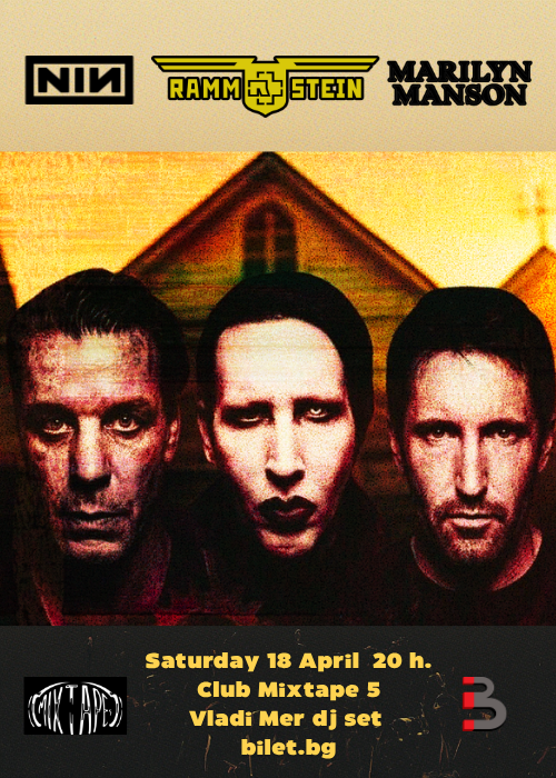 Neu! Rammstein NIИ Marilyn Manson Party I Club Mixtape 5 I Saturday 18 April