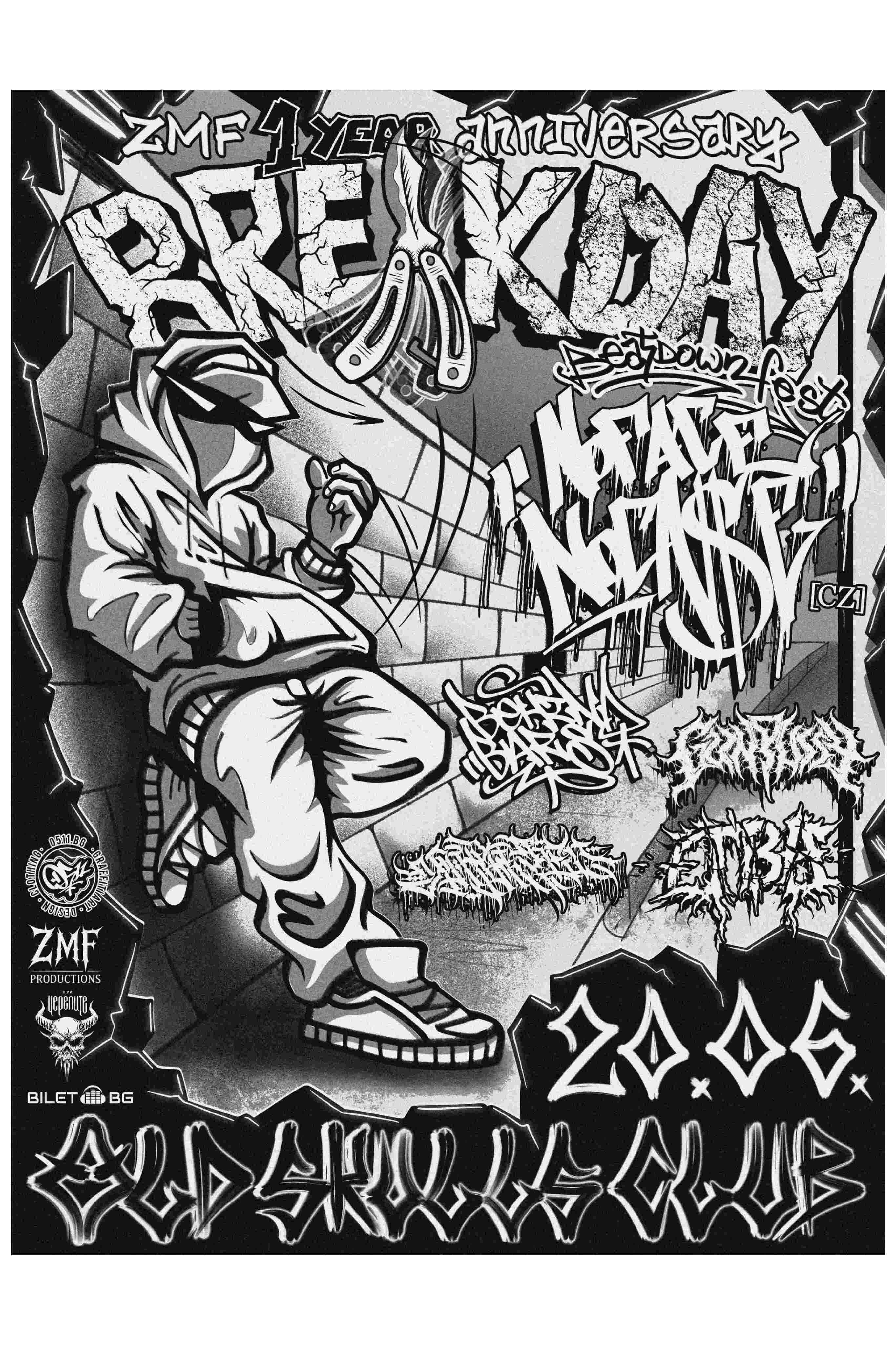 NO FACE NO CASE (CZ) - ZMF 1 year anniversary