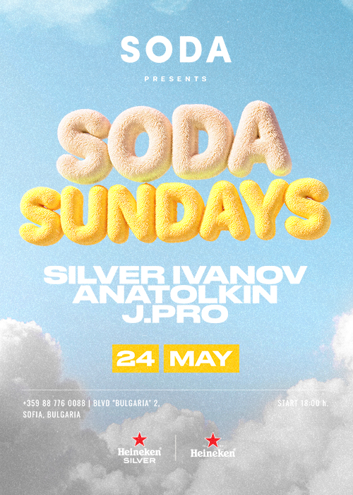 SODA SUNDAYS X Silver Ivanov, Anatolkin & J.Pro