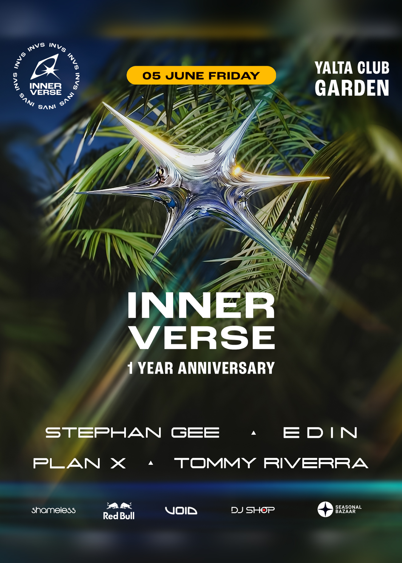 INNERVERSE 1 година @ YALTA Garden 05 JUNE