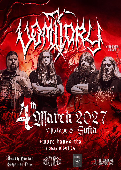 Vomitory live in Sofia