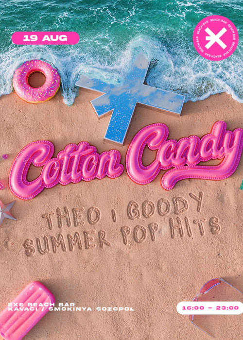 Cotton Candy Exe Beach Bar  💖🌴  - SOZOPOL