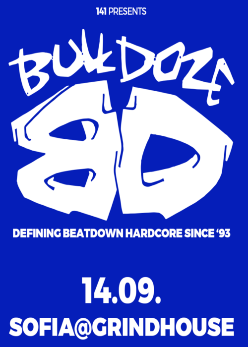 BULLDOZE live in Sofia