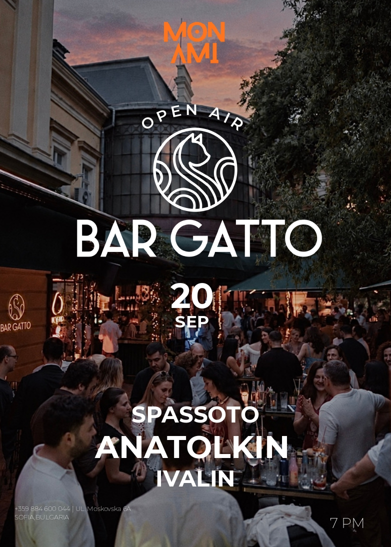 MON AMI - OPEN AIR - SEASON CLOSING at Bar Gatto