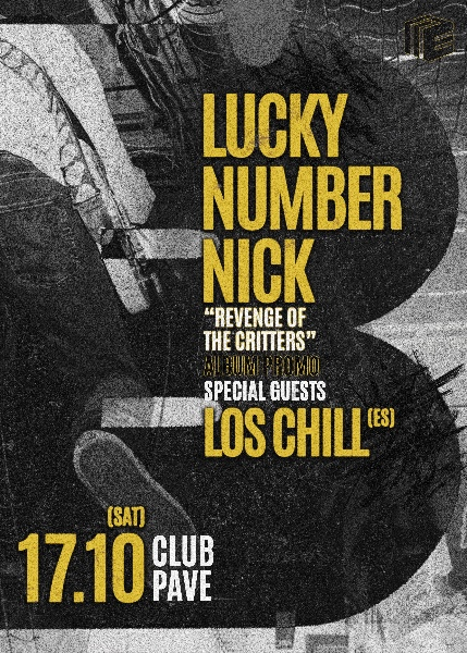 Lucky Number Nick (Album Promo) w/ Los Chill (ES) live at PAVE