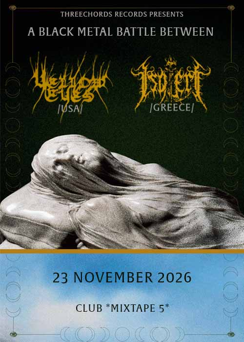 Yellow Eyes/ Isolert Live in Sofia/Threechords