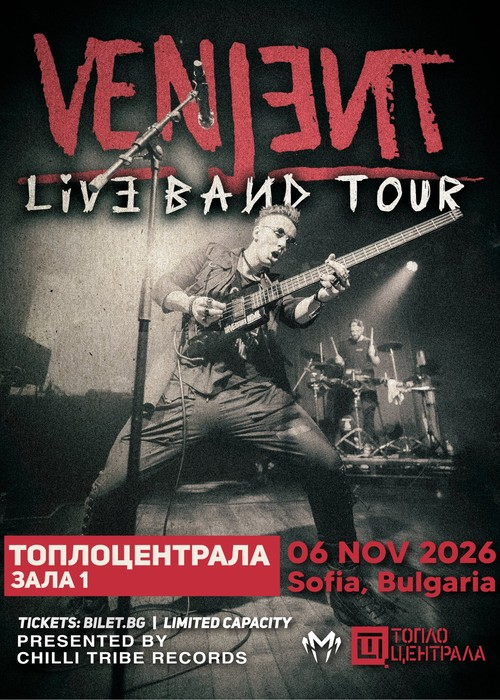 Venjent Live Band Tour